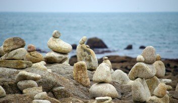 Land-art à Lesconil