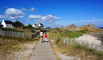 Promenade le long des dunes